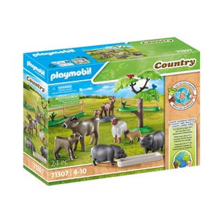 Playmobil 71307 Animal Enclosure แอคชั่นฟิกเกอร์ ฟาร์ม2 สัตว…