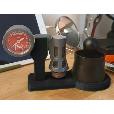 Flair Pro 2 Espresso Station สำหรับจัดวางอุปกรณ์ signature