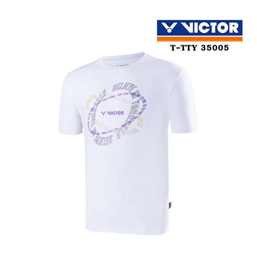 VICTOR เสื้อกีฬาแบดมินตัน แขนสั้น รุ่น T-TTY 35005