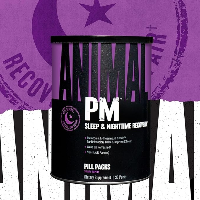 Animal PM 30 Pack ช่วยให้หลับพักผ่อนได้สนิทมากยิ่งขึ้น