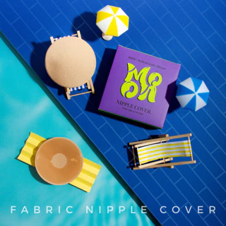 ปิดจุกผ้า แปะจุกผ้า สามารถใส่เล่นน้ำได้ FABRIC NIPPLE COVER