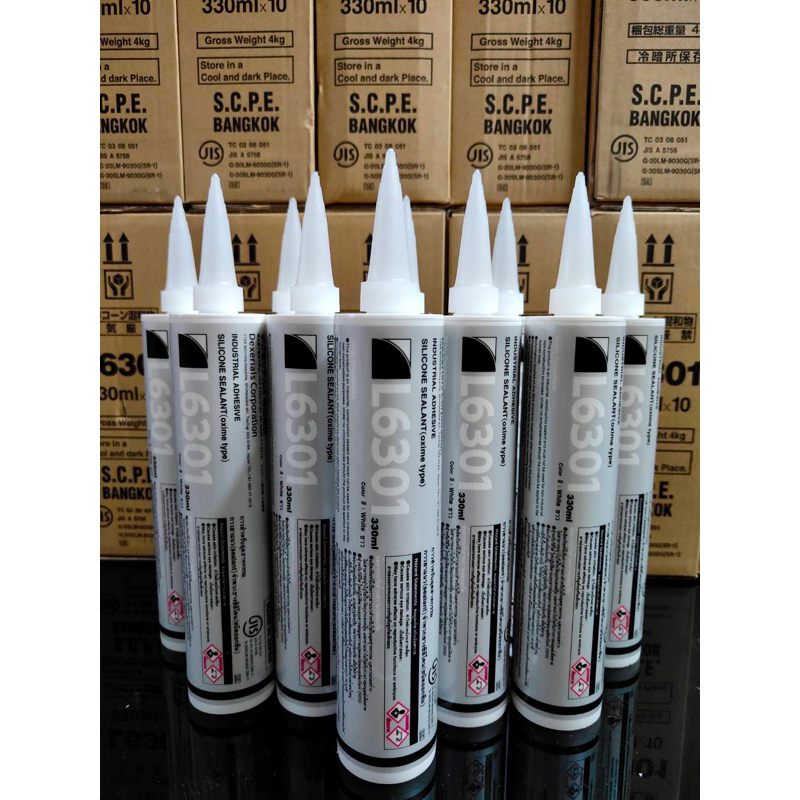 ซิลิโคน ชนิดไม่มีกรด Dexerials (SONY) L6301 dexerial Sony L6301 ยกกล่อง 10 หลอด