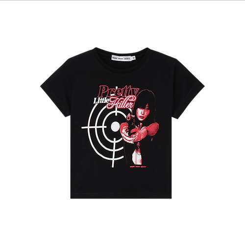 VVS "Pretty little killer " Baby tee | VERY VERY SEXY