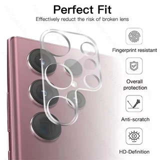 ฟิล์มกระจกกันรอย เลนส์กล้อง เต็มเลนส์ Samsung S25Ultra / S24 S23 S22 S21 Plus Ultra Forซัมซุง S25 S24 S23 S22 S26Ultra