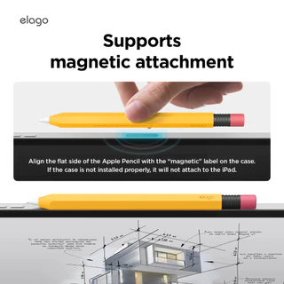 elago Classic Pencil Case for Apple Pencil USB-C ปลอกปากกาสำหรับ Apple Pencil USB-C สินค้าพร้อมส่ง