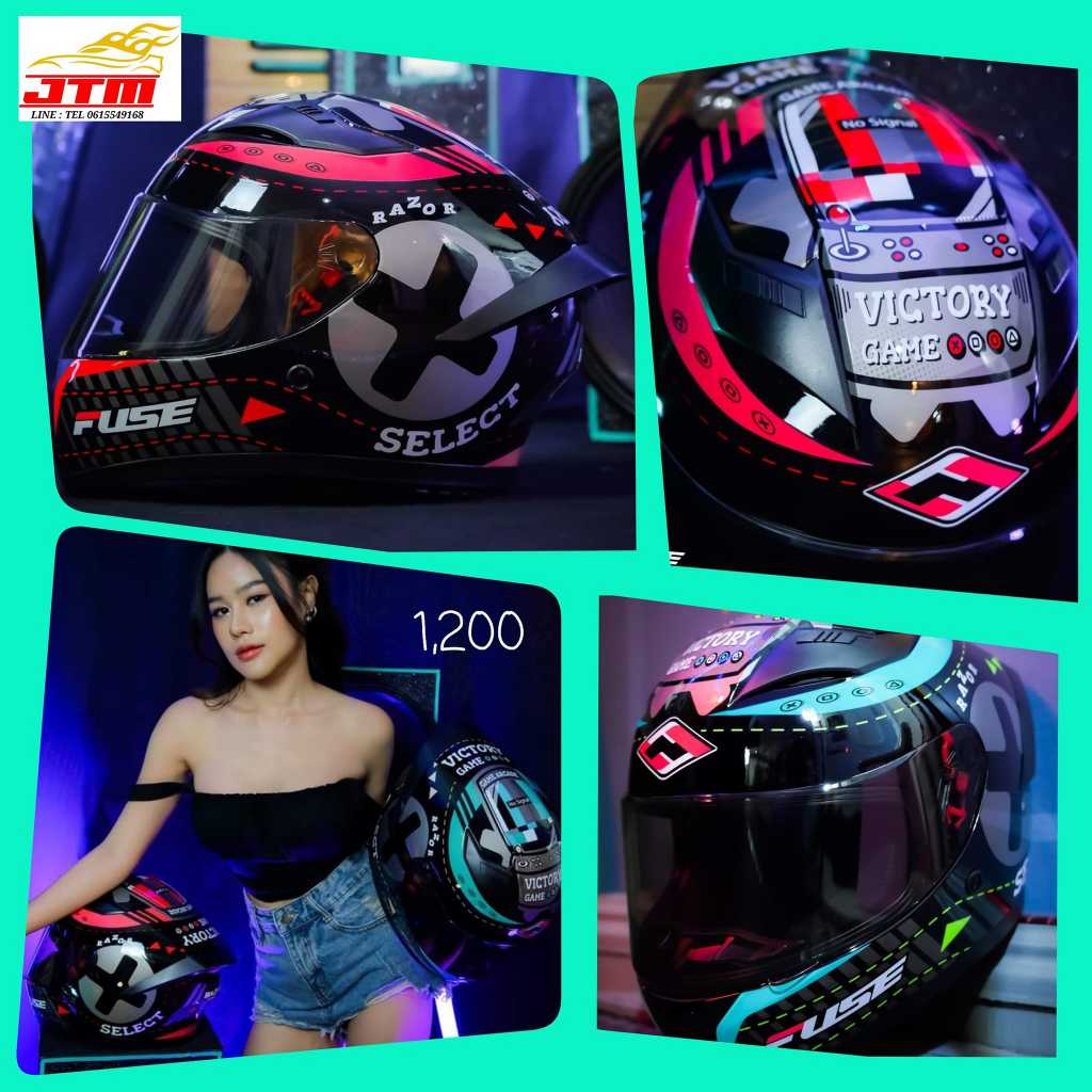 FUSE Helmet รุ่น RAZOR SP ลาย Victory
