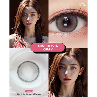 รวมคอนแทคเลนส์ Mini Olivia Brown / Light Brown / Gray / Green - Kitty Kawaii ขนาดมินิ