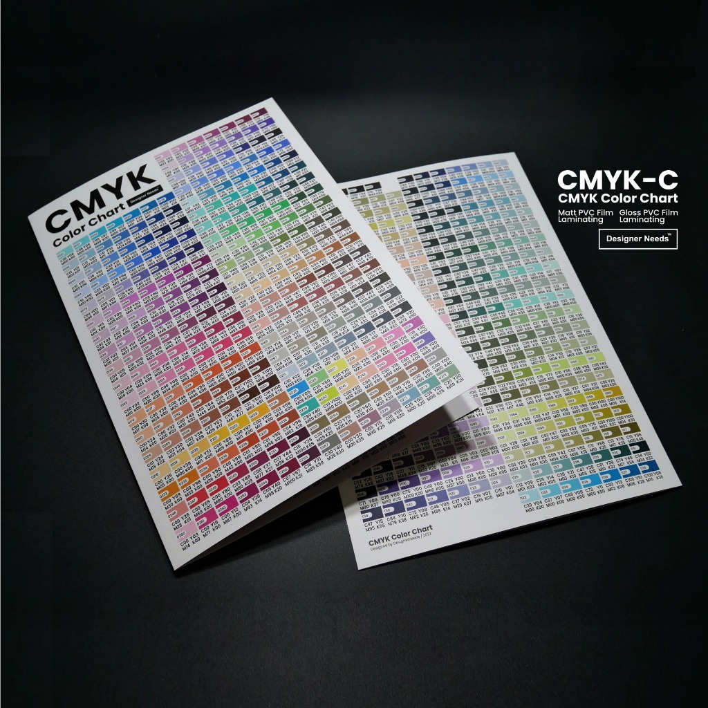 CMYK Color Chart Set (CMYK-C)