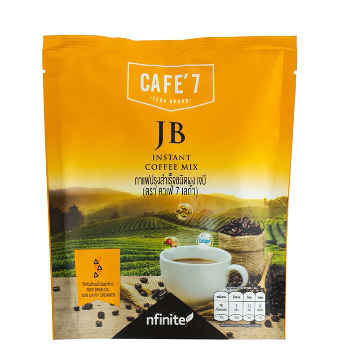 กาแฟบำรุงข้อ บำรุงกระดูก #กาแฟเจบี INSTANT COFFEE MIX JB(CAFE’ 7 LEGA BRAND)