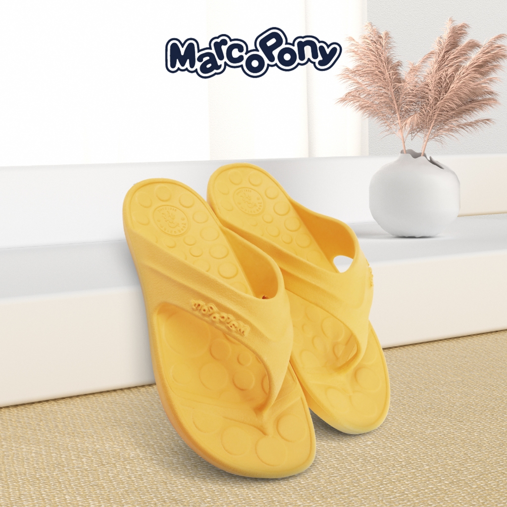 Marco Pony รองเท้าแตะ รองเท้าแตะหูหนีบ สำหรับผู้หญิงรุ่น สุดชิค รองรับน้ำหนักเท้าได้ดี ไม่ลื่น ใส่สบาย น้ำหนักเบา MH9009