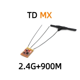 [รีซีฟ] FrSky TD MX 2.4G 900MH z Tandem Dual Band Receiver TD MX Receiver รีซีฟสำหรับรีโมท Frsky