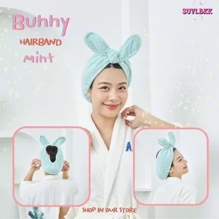 Bunny hairband suvi ผ้าคาดเก็บผม ผ้าคาดผม headband ใส่สบายไม่รั้งศรีษะ