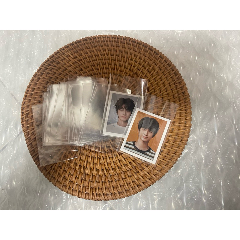 พร้อมส่งจากไทย ถุงแก้ว opp ถุงแก้วสำหรับใส่ไอดีโฟโต้ ถุงแก้วใส่id photo ขนาด 1.5*2.5นิ้ว