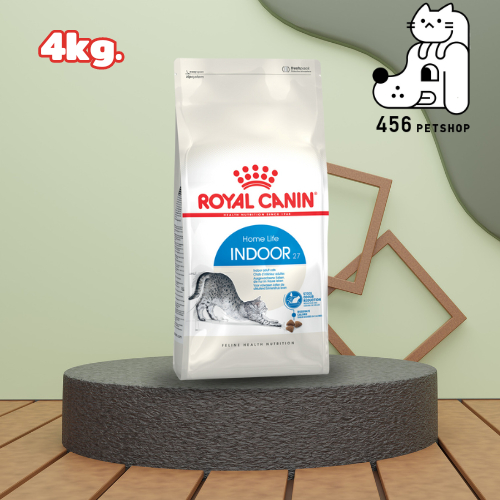 .Royal Canin 4kg Indoor สูตรแมวเลี้ยงในบ้าน