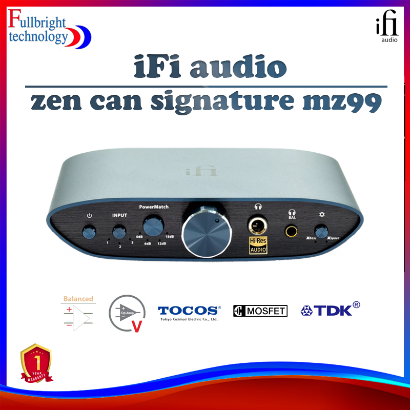 iFi Audio Zen Can Signature MZ99 แอมป์หูฟังตั้งโต๊ะ สำหรับหูฟัง MZ99 (ประกันจากศูนย์ 1 ปี)