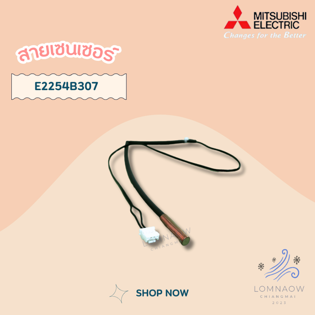 E2254B307 เซ็นเซอร์แอร์ Mitsubishi Electric เซ็นเซอร์แอร์มิตซูบิชิ เซ็นเซอร์น้ำแข็ง (INDOOR COIL THE