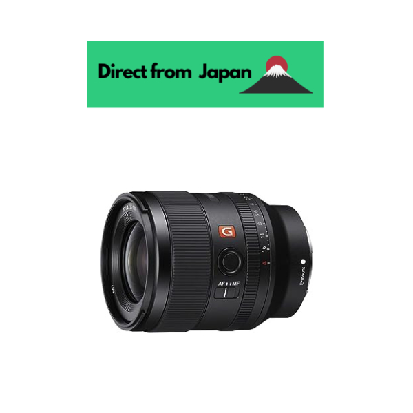 [Direct from Japan]Sony / Wide-angle Single Focus Lens / Full-frame / FE 35mm F1.4 GM / G Master / Stock Lens for Digital SLR Camera α [E-mount] / SEL35F14GM