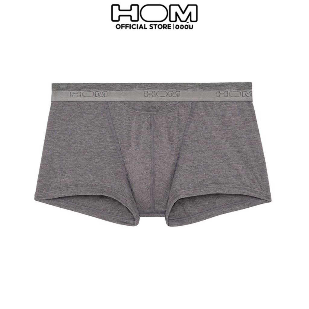 HOM (ออฮ์ม)  รุ่น 359520-00ZU HO1 กางเกงในชาย Boxerผ้าCottonModal เป้าเปิดบน เข้ารูปกระชับระบายอากาศได้ดี