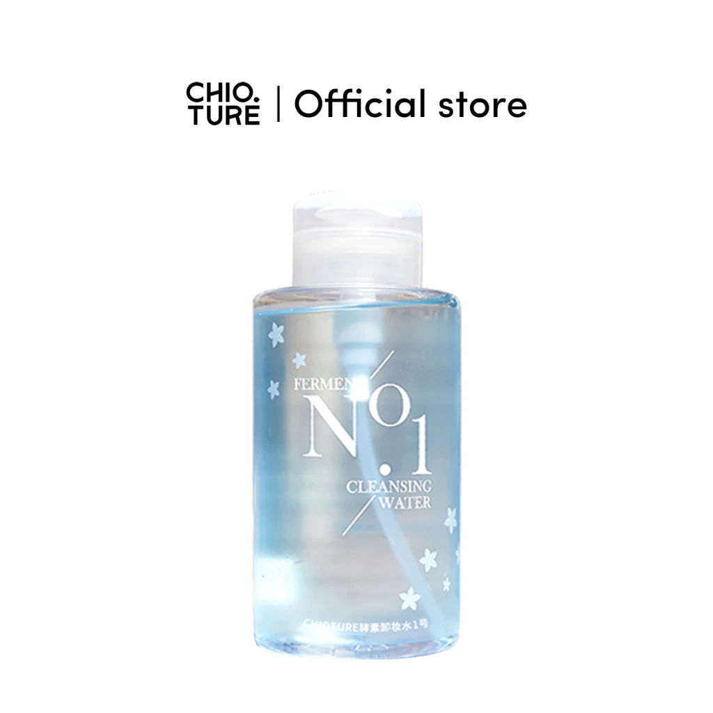 Chioture คลีนซิ่ง วอเตอร์ Micellar Cleansing Water ล้างเมพอัพ ทำความสะอาดผิว เหมาะกับผิวแพ้ง่าย