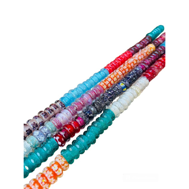 ลูกแก้ว Murano glass Pandora แท้ มูราโน่ ไม่มีแกนเงิน