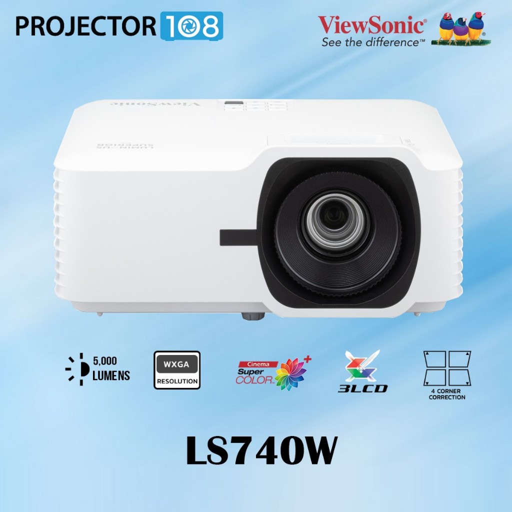 Viewsonic LS740W 5,000 ANSI Lumens WXGA Laser Installation Projector