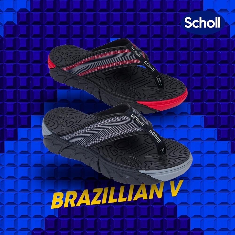 รองเท้าแตะ Brazillian V สกอลล์ แบบมีหู 3U-2669 ราคา ฿1,190.- [มีSIZE 36-44] ของแท้ 100% จากแบรนด์