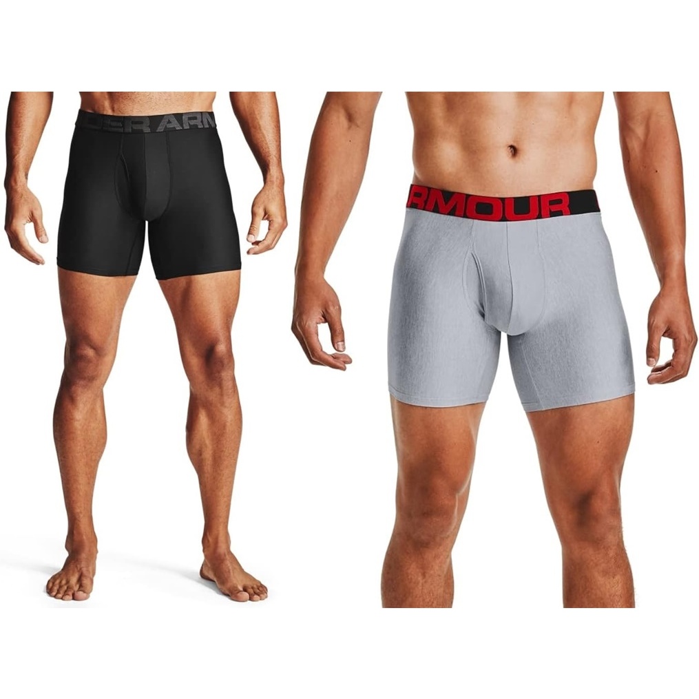 กางเกงใส่ออกกำลังกาย Under Armour Men's Tech 6-inch Boxerjock **สินค้าแบ่งขายได้1ตัว