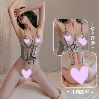 ชุดบอดี้สูทลูกไม้  สายเดี่ยว พร้อมส่งจากไทย 🌟เกรดดี P6846 ตั…