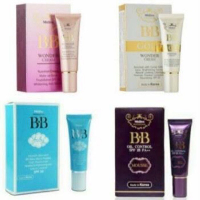 มิสทีน บบีโกลด์ ครีม15กรัม MISTINE BB GOLD CREA 15 G.(ครีมรองพื้น)รวมบีบีครีม