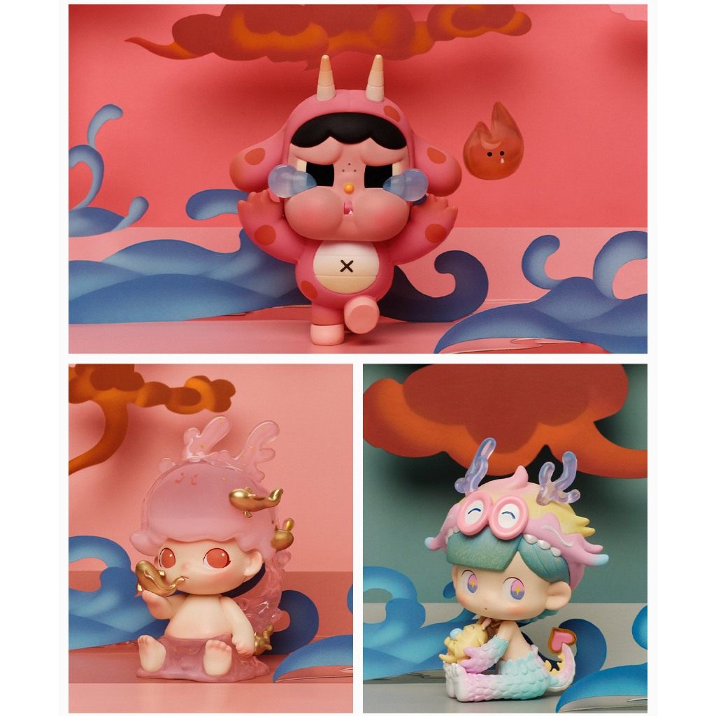 🔥พร้อมส่ง🔥สีปกติ ปีมังกร The Dragon of Year Loong Presents the Treasure Series NEW YEAR 2024 POPMART [เช็คการ์ด] ของใหม่