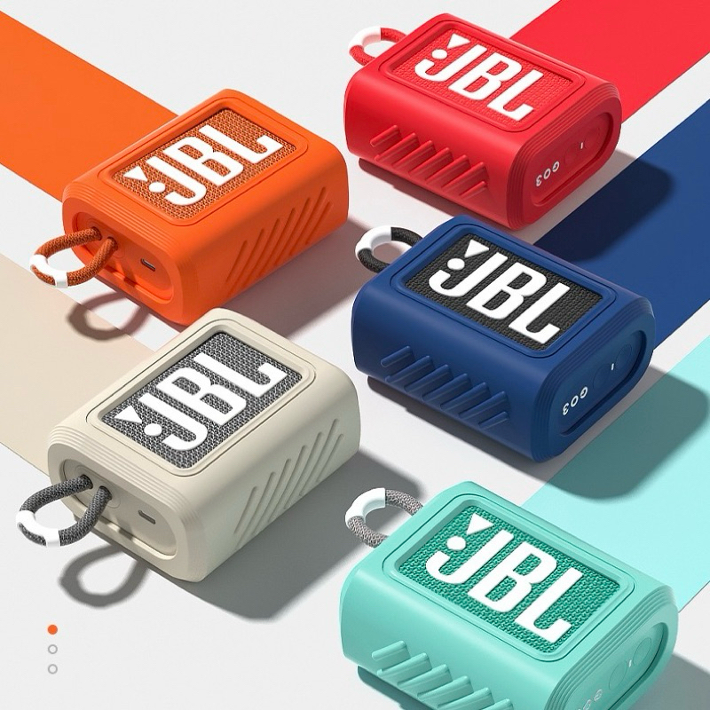 เคสสวมกันรอยลำโพง jbl go3 เกรดพรีเมี่ยม(ไม่ใช่ตัวลำโพง) ผลิตตรงรุ่น สินค้าพร้อมส่ง