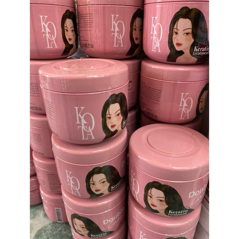KOTA โคตะพรีเมี่ยม เคราติน ทรีทเม้นท์ - KOTA SUPER PREMIUM KERATIN TREMENT สูตรใหม่สีชมพู