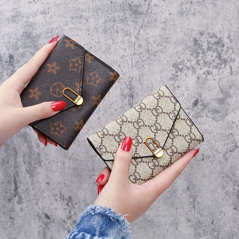 กระเป๋าตังค์ใบสั้น-แฟชั่นมี3สี ihappy shop2💗