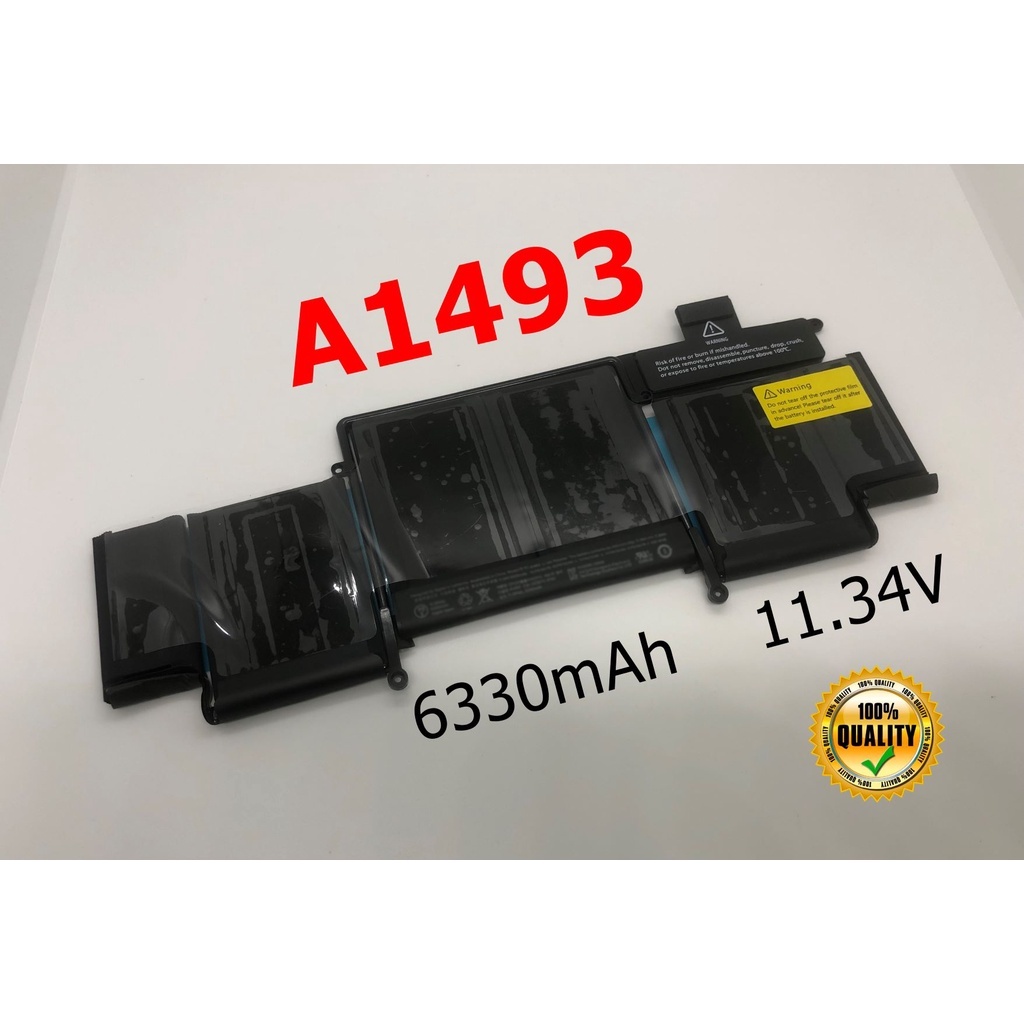 Battery รุ่น A1493 FOR Pro 13" Retina Display Late 2013 Mid 2014 A1493 laptop battery 2013 2014 Lapt