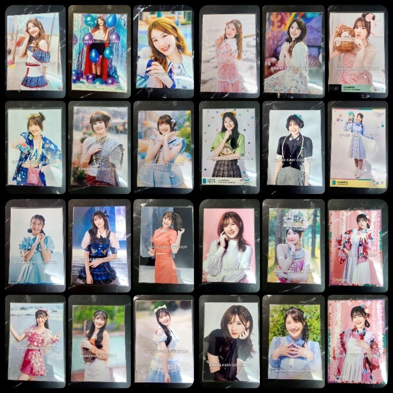 แชมพู Champoo CGM48 [3/4] ของสะสม ปก ใบเศษ รูปสุ่ม การ์ด photoset rare Card