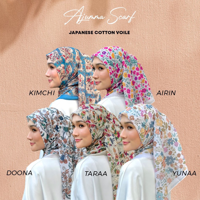 Ajumma Scarf (ใหม่ล่าสุด) 🎀✨