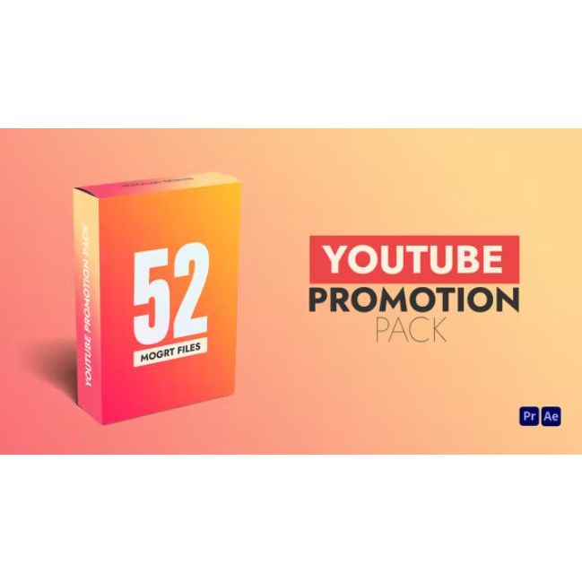 Youtubers Essential Pack  MOGRT  Premiere pro