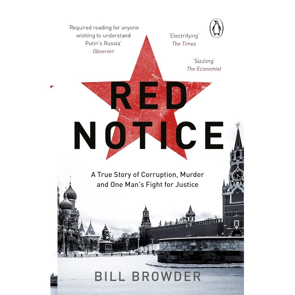 Red Notice How I Became Putin's No. 1 Enemy Bill Browder Paperback
