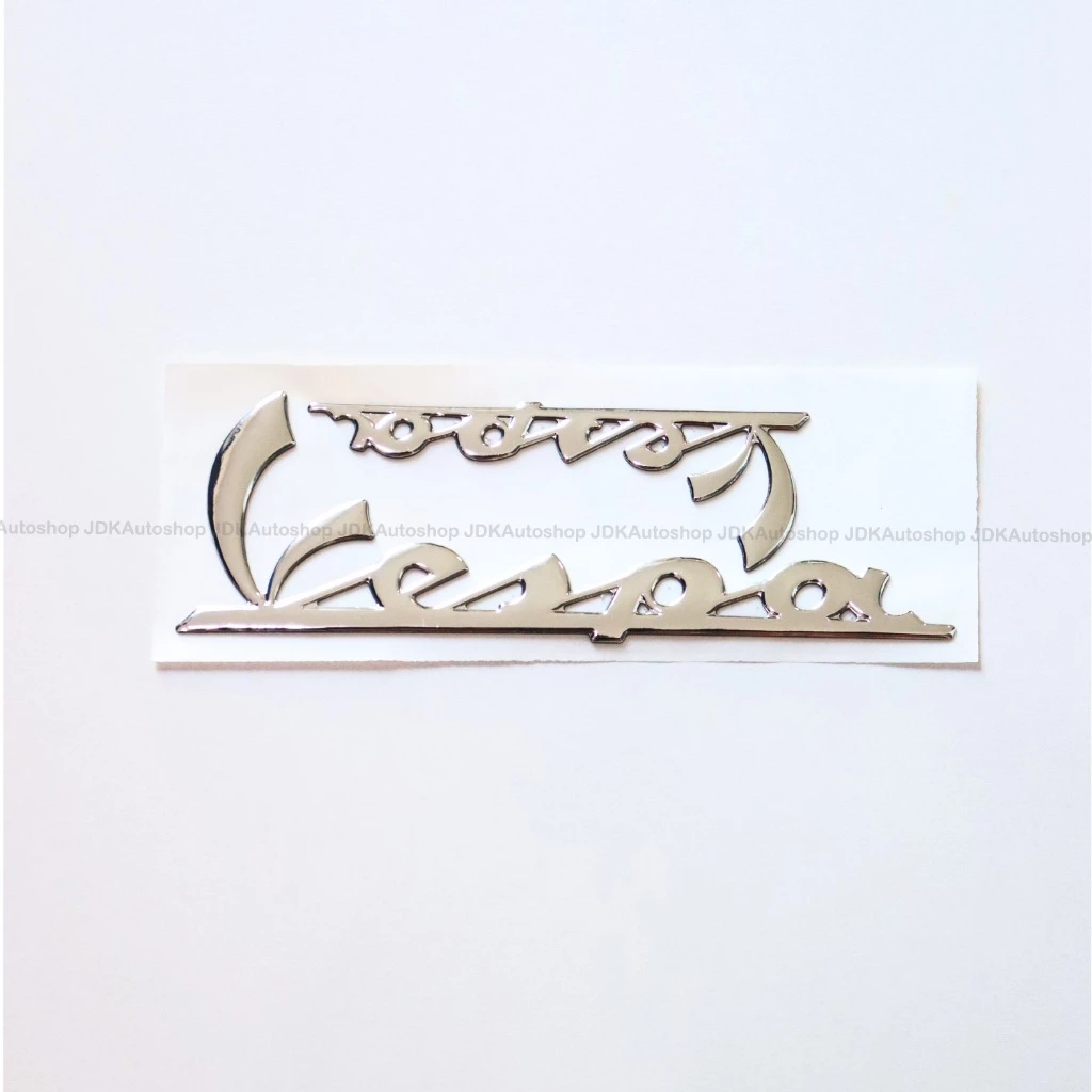 1 คู่ sticker 3D Vespa สติ๊กเกอร์ เวสป้า แต่งรถ สำหรับ VESPA thumbnail 3