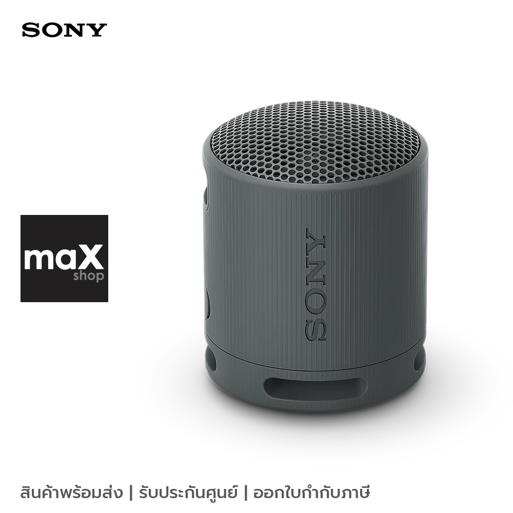 Sony ลำโพงไร้สายแบบพกพา XB100  รุ่น SRS-XB100 สีดำ