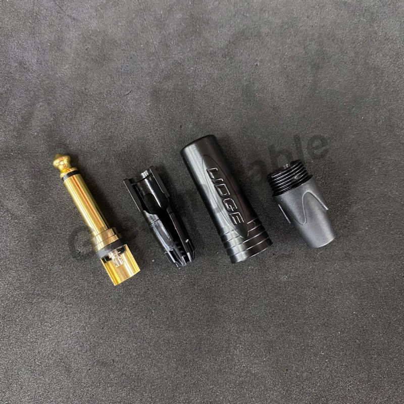 ปลั๊ก MIC MONO แบรนด์LIDGE รุ่นYM-201G ปลั๊กไมค์โมโน แจ็คไมค์โมโน แจ็คMONO ปลั๊กไมค์ แจ็คโฟน