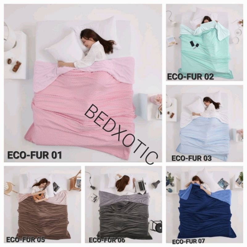 ผ้าหม 2 ฤดู Lotus Eco Fur
