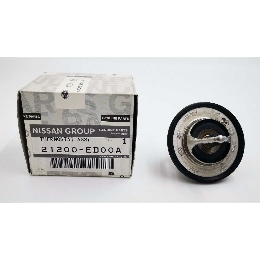 วาล์วน้ำ พร้อมโอริงวาล์วน้ำ THERMOSTAT NISSAN MARCH, ALMERA,TIIDA,JUKE 82องศา ขนาด 54 MM รหัส#21200-ED00A