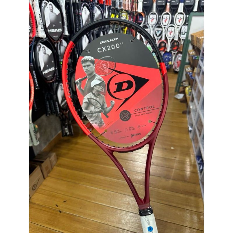 ไม้เทนนิส DUNLOP CX 200 LS 2024 หน้าไม้ 98 น้ำหนัก 290 กรัม (สินค้าสั่งทำตามออเดอร์ ไม่รับเปลี่ยน หร
