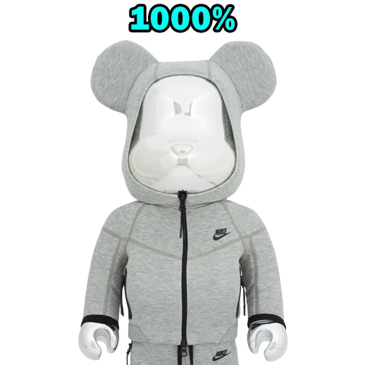 BE@RBRICK NIKE TECH FLEECE N98 1000％  (TC)