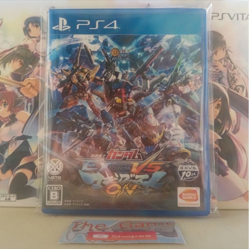 (PS4)​ เเผ่น​เกมส์​ PS4​ -​ PS5 Mobile Suit Gundam Extreme Vs​ Maxi Boost On​ 📌ภาษาอังกฤษ​📌 ZONE2​ ก