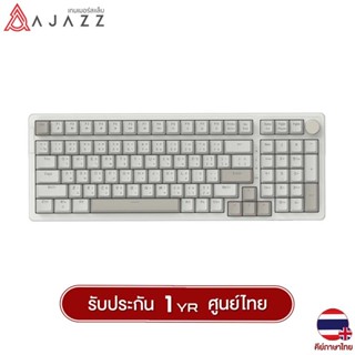 คีย์บอร์ดเกมมิ่ง Ajazz AK992 Retro 99Key Red Switch Gasket M…