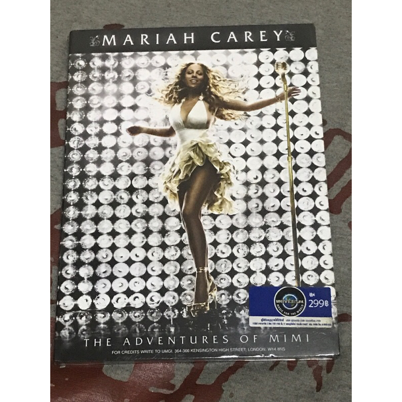 DVD,ดีวีดี MARIAH CAREY THE ADVENTURES OF MIMI แผ่นแท้ มาสเตอร์ มือ 1