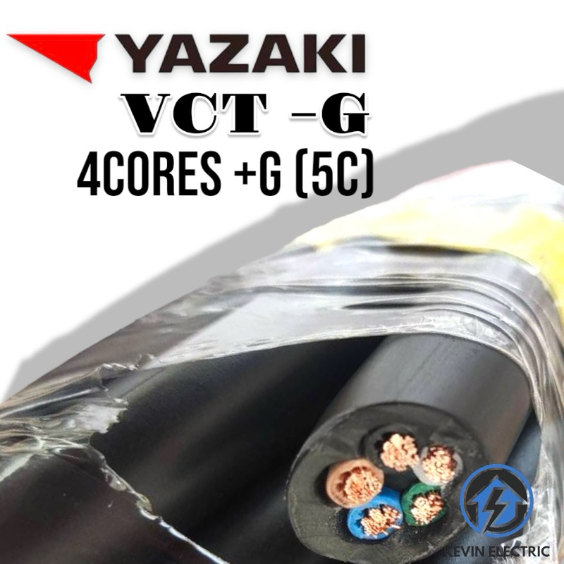 YAZAKI VCT-G  4c+G x 16/16 sqmm (5c) FLEXIBLE POWER COp