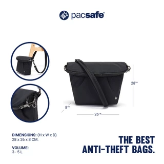Pacsafe CX Anti-Theft Convertible Crossbody กระเป๋ากันขโมย กระเป๋าสะพายข้าง สำหรับเดินทางและใช้งานทุกวัน | Expandable